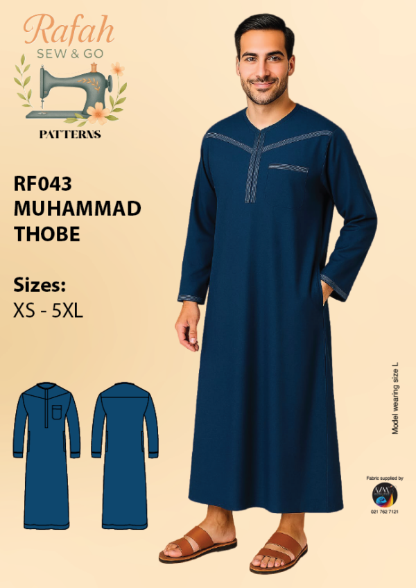 Thobe Rafah RF043 - Muhammad Thobe Download | Rafah Sew Go